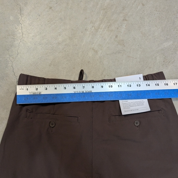 NWT Goodfellow Tech Trousers Mens S Brown - Picture 6 of 6
